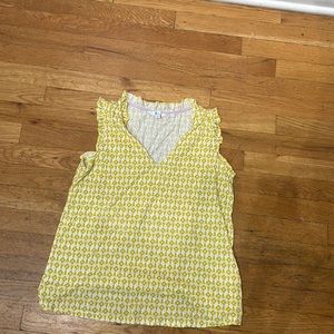 Boden women’s yellow blouse